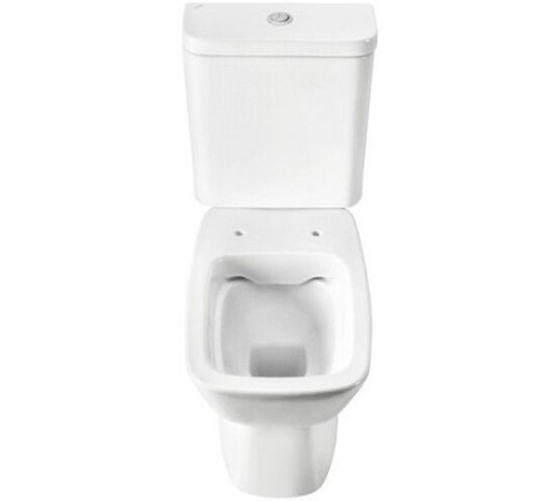 Унитаз-компакт безободковый Santek Нео Rimless 2-режимный тонкое сиденье микролифт 1.WH30.2.418