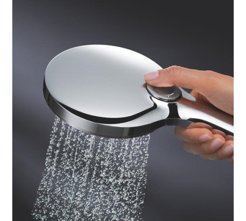 Ручной душ GROHE Rainshower SmartActive 130 III белая луна 26544LS0