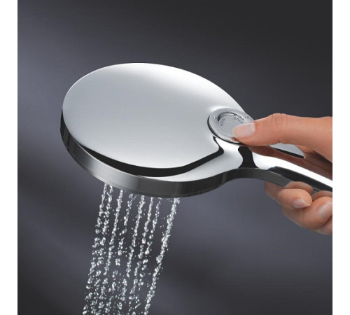 Ручной душ GROHE Rainshower SmartActive 130 III белая луна 26544LS0