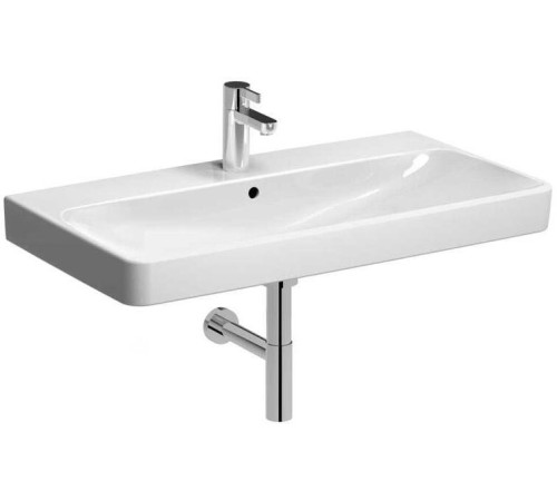 Раковина Geberit Smyle Square 90х48 см с отверстием под смеситель 500.251.01.1