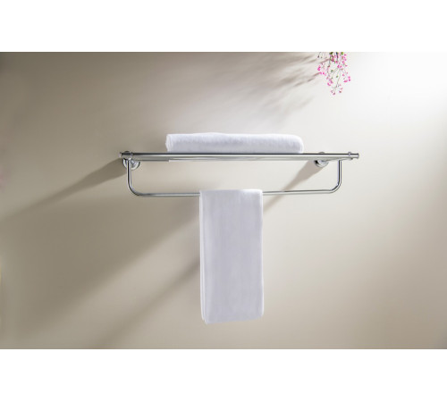 Полка для полотенец Aquanet Классик хром AQ4515CR