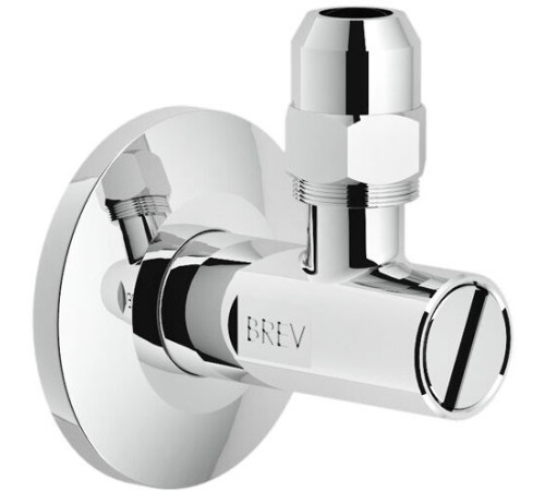 Угловой переходник Avenue с фильтром и запорным клапаном AV00121CR