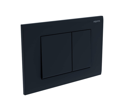 Панель смыва Berges Pneumo S черная матовая PNS-0000005