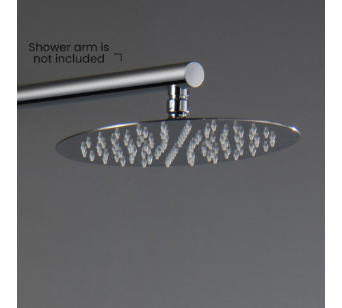 Верхний душ Aquanet AQ2073CR круглый 250х2 мм хром AQ2073CR