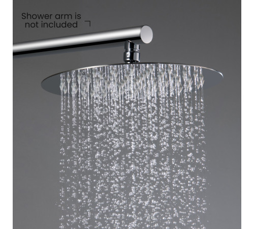 Верхний душ Aquanet AQ2073CR круглый 250х2 мм хром AQ2073CR