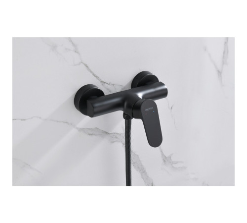 Смеситель для душа Aquanet Oberon матовый черный AQ1260MB