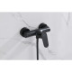 Смеситель для душа Aquanet Oberon матовый черный AQ1260MB
