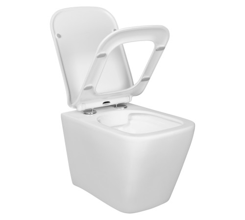 Унитаз подвесной безободковый Aquatek Дельта 480х350х320 мм с сиденьем микролифт AQ1911-00