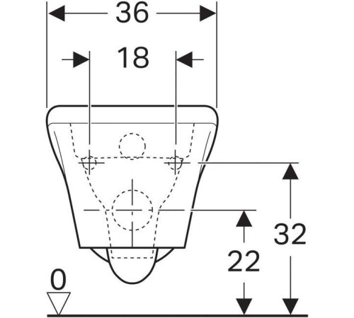 Унитаз подвесной Geberit myDay Rimfree KeraTect белый 201460600