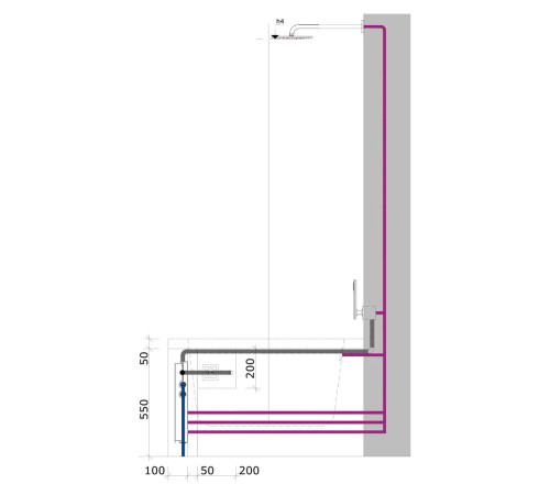 Наливной сливной и переливной гарнитур для ванны GROHE Talentofill встраиваемая часть 28991000
