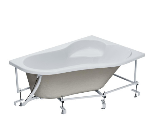 Ванна акриловая асимметричная Triton Ибица XL 160х100 см правосторонняя белая 1.WH11.2.037