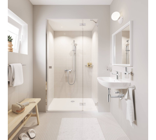 Смеситель для ванны GROHE BauEdge хром 23604001