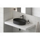 Раковина-чаша RAVAK Ceramic Slim O 550 черный матовый XJX0D155000