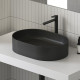 Раковина-чаша RAVAK Ceramic Slim O 550 черный матовый XJX0D155000