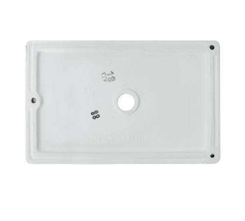 Раковина накладная Salini Novel Slim 60 WB.CT/Novel/60-N.Slim/WHT.G/S1