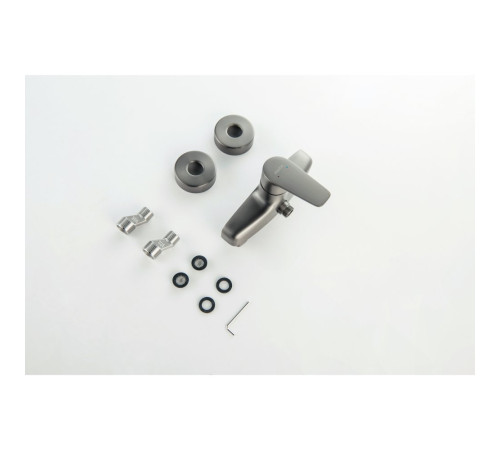 Смеситель для душа Aquanet Бетта оружейная сталь AQ1160BGM