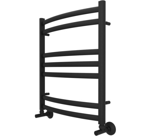 Полотенцесушитель водяной Aquatek Лугано П7 500х600 мм черный муар AQ DOC0760BL