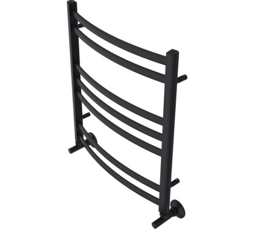 Полотенцесушитель водяной Aquatek Лугано П7 500х600 мм черный муар AQ DOC0760BL