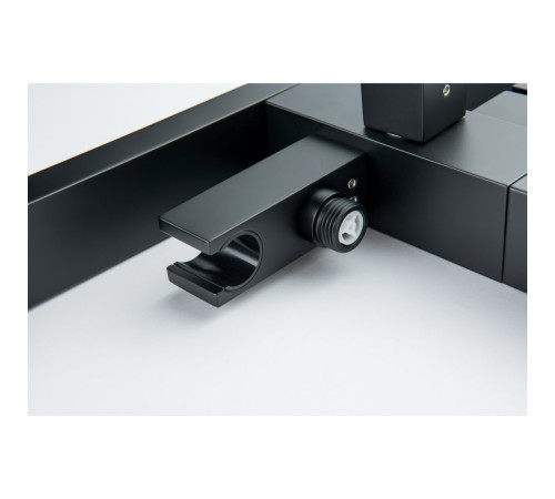 Смеситель для ванны Aquanet Libra напольный черный матовый AQ1645MB