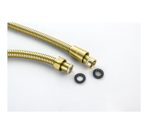 Шланг для душа Aquanet 150 см нержавеющая сталь шлифованное золото AQ2105BG