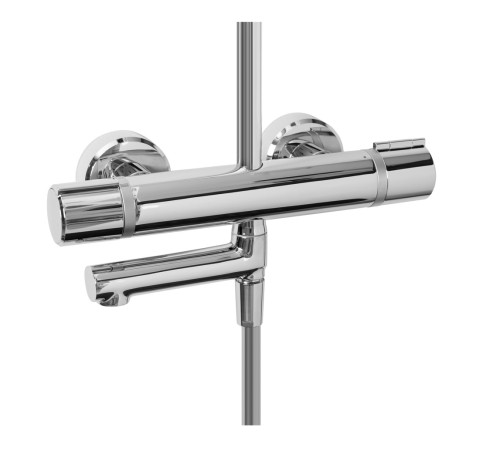 Душевая колонна термостатическая Jacob Delafon Atom со смесителем для ванны E26237-CP