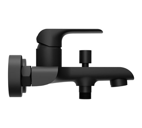 Смеситель для ванны Ravak Flat FL 022.20/150 черный X070175