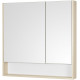 Зеркальный шкаф Aquaton Сканди 90 Белый / Дуб Верона 1A252302SDB20
