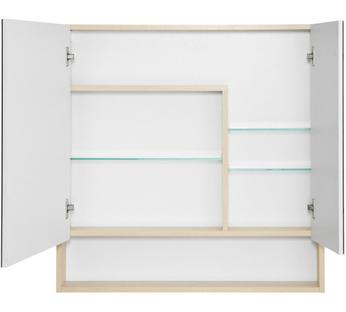 Зеркальный шкаф Aquaton Сканди 90 Белый / Дуб Верона 1A252302SDB20