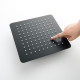 Верхний душ Aquanet AQ2072MB квадратный 250х250х2 мм матовый черный AQ2072MB