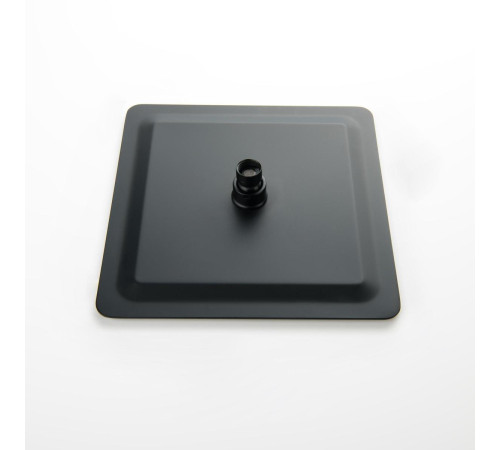 Верхний душ Aquanet AQ2072MB квадратный 250х250х2 мм матовый черный AQ2072MB