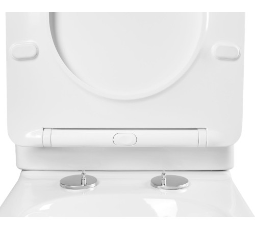 Унитаз напольный приставной безободковый Aquatek Амадео 560х365х400 мм с сиденьем микролифт AQ1964-00