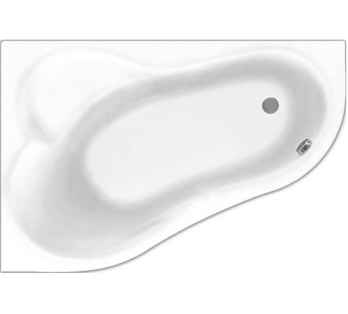 Ванна акриловая асимметричная Triton Ибица 150х100 см левосторонняя белая 1.WH11.2.034