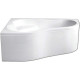 Ванна акриловая асимметричная Triton Ибица 150х100 см левосторонняя белая 1.WH11.2.034