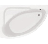 Ванна акриловая асимметричная Triton Гоа 150х100 см левосторонняя белая 1.WH11.2.033