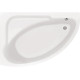 Ванна акриловая асимметричная Triton Гоа 150х100 см левосторонняя белая 1.WH11.2.033