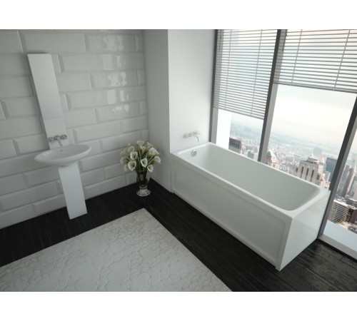 Ванна акриловая Triton Мия 140х70 см прямоугольная MIY140-0000001