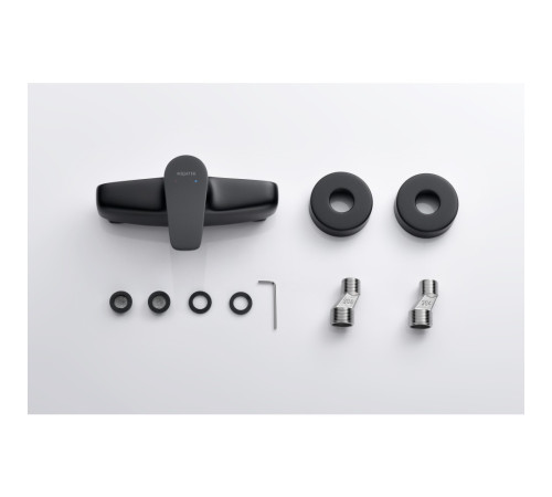 Смеситель для душа Aquanet Бетта матовый черный AQ1160MB