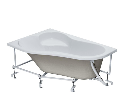 Ванна акриловая асимметричная Triton Ибица XL 160х100 см левосторонняя белая 1.WH11.2.036