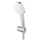 Душевой набор GROHE Tempesta Cube 110 3 режима настенный держатель шланг 1750 мм хром 27584003