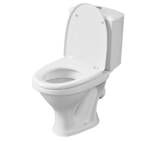 Унитаз-компакт Sanita Вест белый сиденье полипропилен косой выпуск 1.P201.8.S00.00B.F