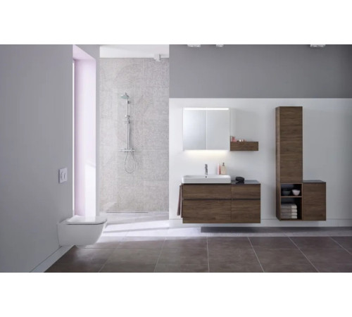 Раковина Geberit Smyle Square 50х41 см с отверстием под смеситель 500.256.01.1