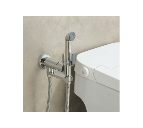 Комплект для гигиенического душа Aquanet Ника встроенный хром AQ1819CR