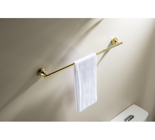Полотенцедержатель Aquanet Классик 600 мм полированное золото AQ4514PG