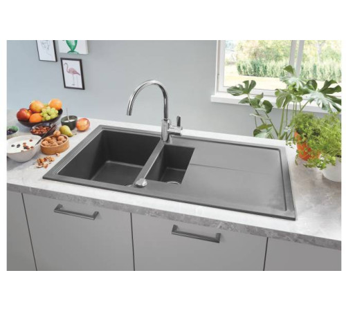 Смеситель для кухни Grohe Eurosmart Cosmopolitan с высоким изливом хром 32843002