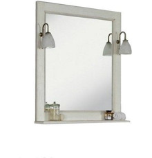 Зеркало AQUATON Жерона 85 белое серебро 1A158702GEM20