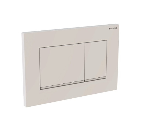 Клавиша смыва Geberit Sigma30 двойной смыв белый матовый 115.883.JT.1
