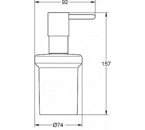Дозатор жидкого мыла GROHE Essentials 40394001