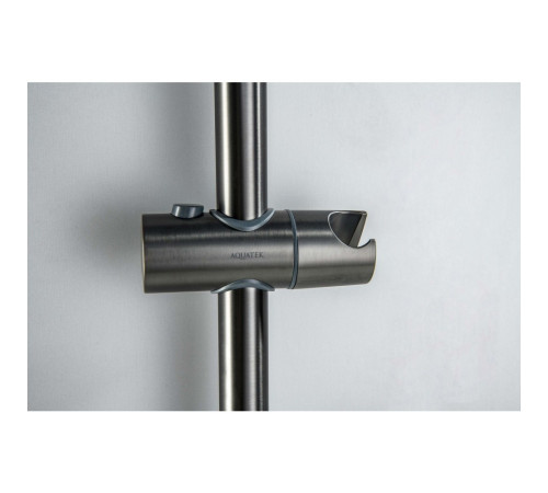 Душевой гарнитур Aquanet Бетта 3jet 65 см оружейная сталь AQ2017BGM