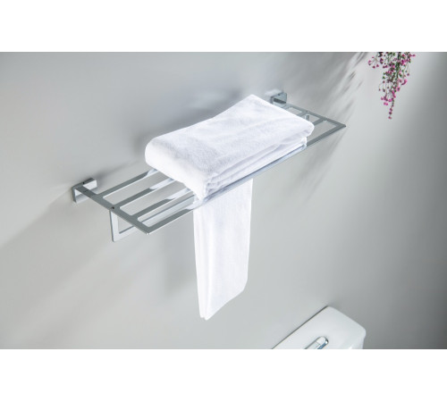 Полка для полотенец Aquatek Libra хром AQ4315CR