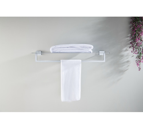 Полка для полотенец Aquatek Libra хром AQ4315CR